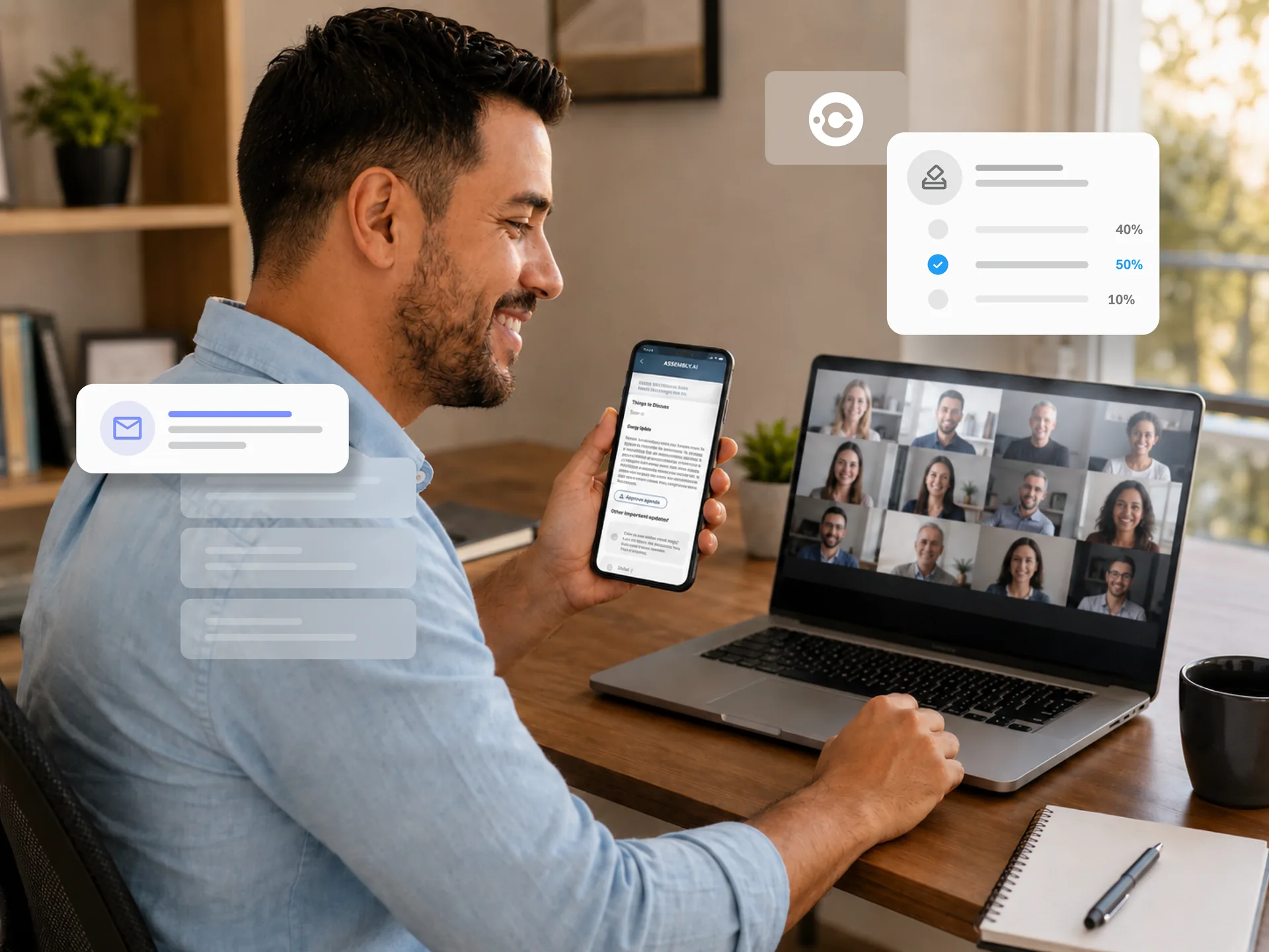 Assembleia virtual na Communy com votação digital pelo aplicativo e ata automática